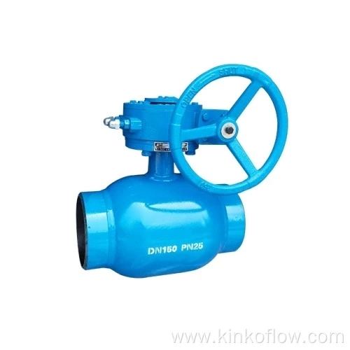 Сварной шаровой кран с уплотнением из углеродистой стали и RPTFE
