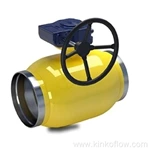Сварной шаровой кран с уплотнением из углеродистой стали и RPTFE