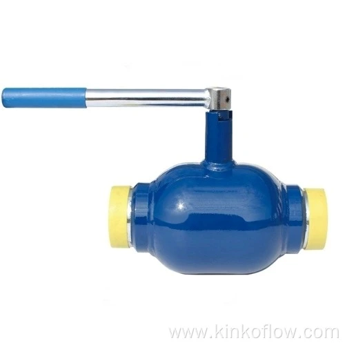Сварной шаровой кран с уплотнением из углеродистой стали и RPTFE