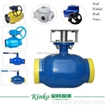 Сварной шаровой кран с уплотнением из углеродистой стали и RPTFE