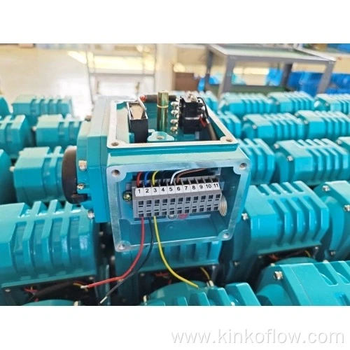 Электропривод KK03-200B с поворотом на 90 градусов, цвет Lake Blue