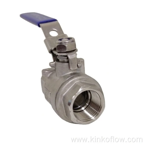 Шаровой кран с резьбой из нержавеющей стали PN16-25
